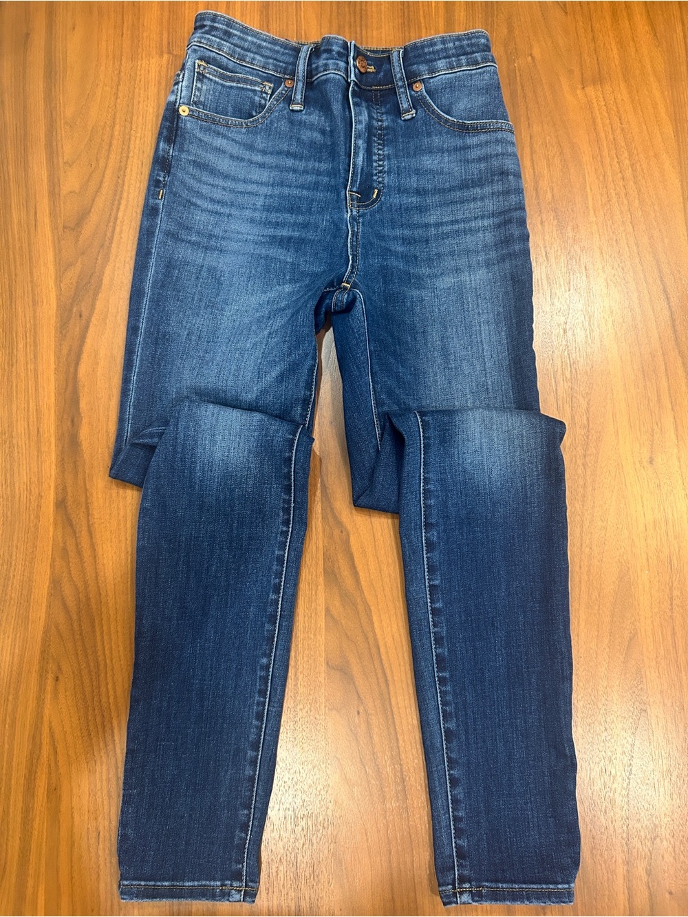 Madewell Indigo Skinny Jeans Sz 25T
